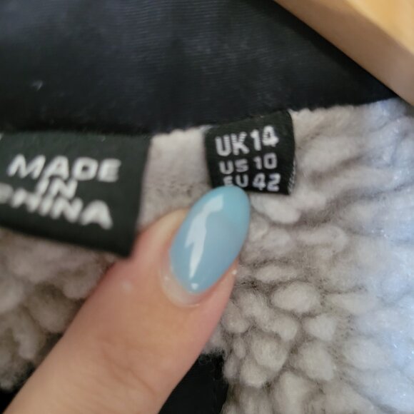 SUPERDRY Hooded The Original Wind Parka Jacket Navy Blue sz 10 - Picture 6 of 7